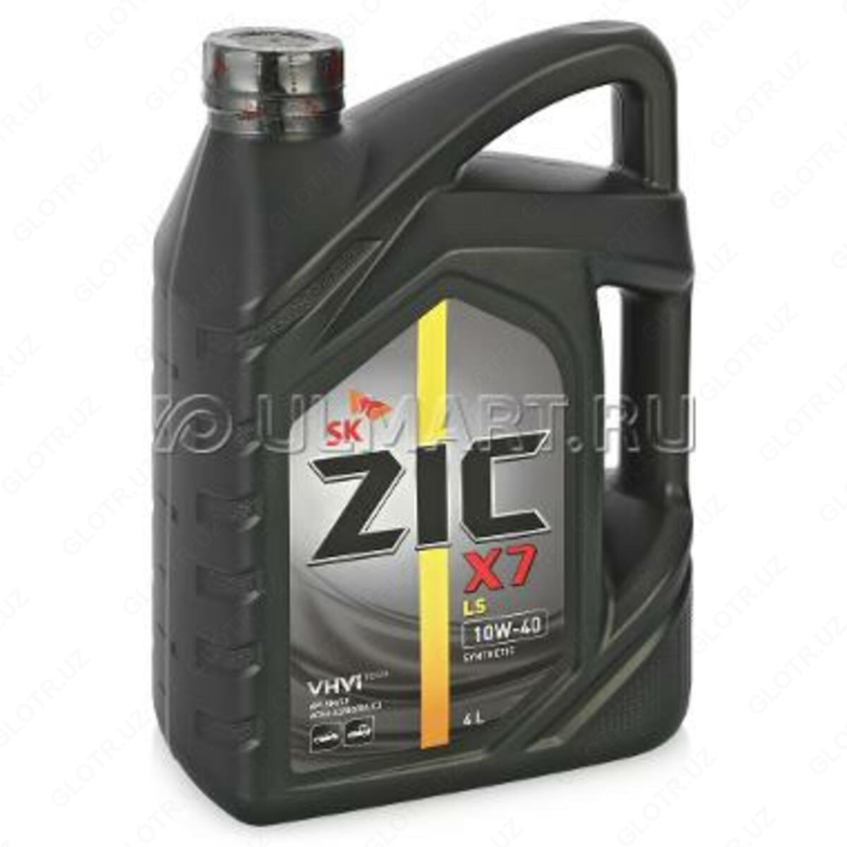 Масло моторное ZIC X7 5w40 4л., цена 324 000 сум от Автомагазин ...