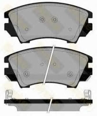 Колодки тормозные задние GM для Малибу