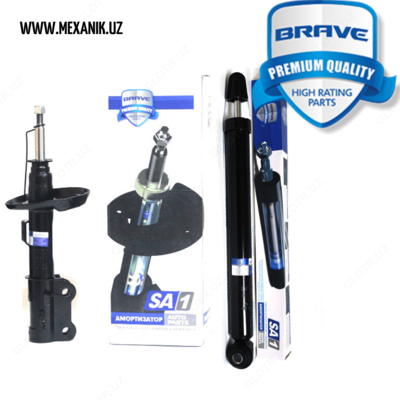 Амортизаторы подвески в комплекте (4шт.) Кобальт Brave