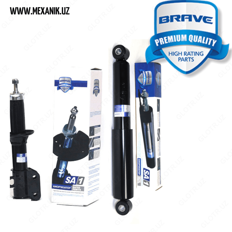 Амортизаторы подвески в комплекте (4шт.) Матиз Brave