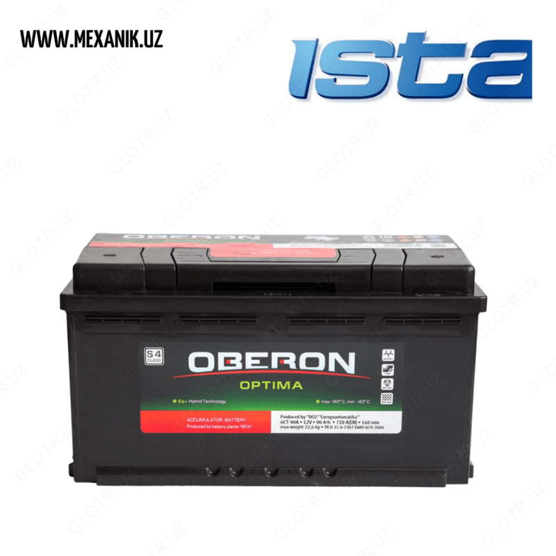 АККУМУЛЯТОР OBERON OPTIMA 6CT 90AH (УКРАИНА)