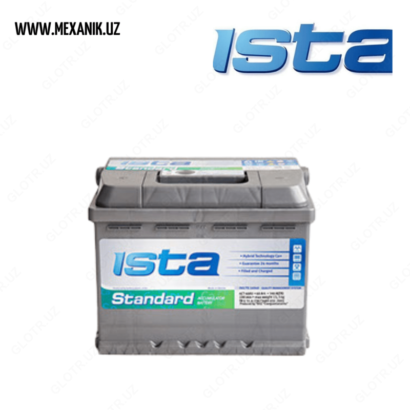 АККУМУЛЯТОР ISTA STANDART 6CT 60AH (УКРАИНА)