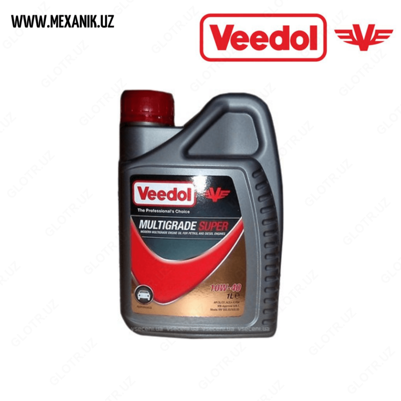 Motor moyi Veedol ELITE PLUS 10w40 1l (Buyuk Britaniyada ishlab chiqarilgan)