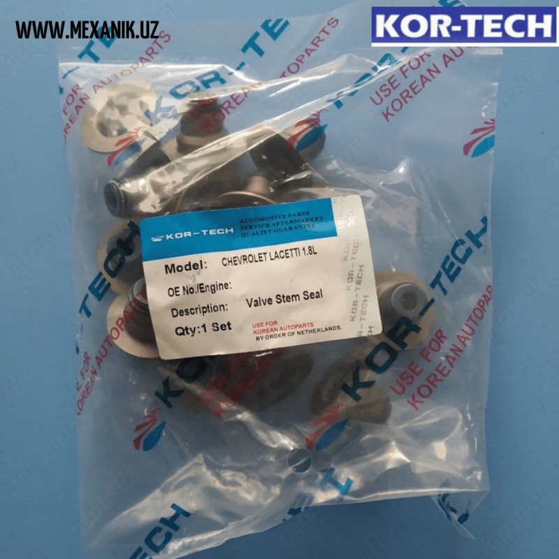 Сальники клапанов Ласетти 1,8 (модификация сальников под Донс) KOR-TECH (Производство Ю.Корея)