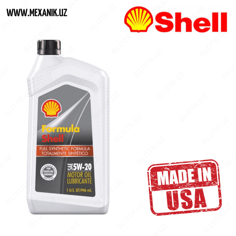 Масло моторное Formula Shell SAE 5w20 (FS) 1 U.S. Qt (946 ml.) (Производство США)