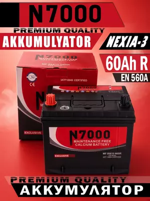 Аккумуляторная батарея N7000 (К.Н.Р.) Нексия-3