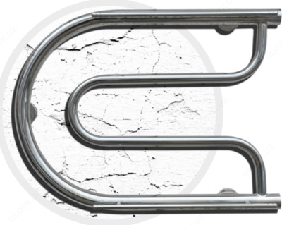 Полотенцесушитель (65) с внутр. частью. длина 65 см. по центру 44 см.