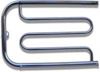 по центрам 44-45 см.