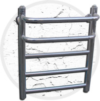 Полотенцесушитель (Лесенка 5) высота 50 см. по центру 44-46 см.