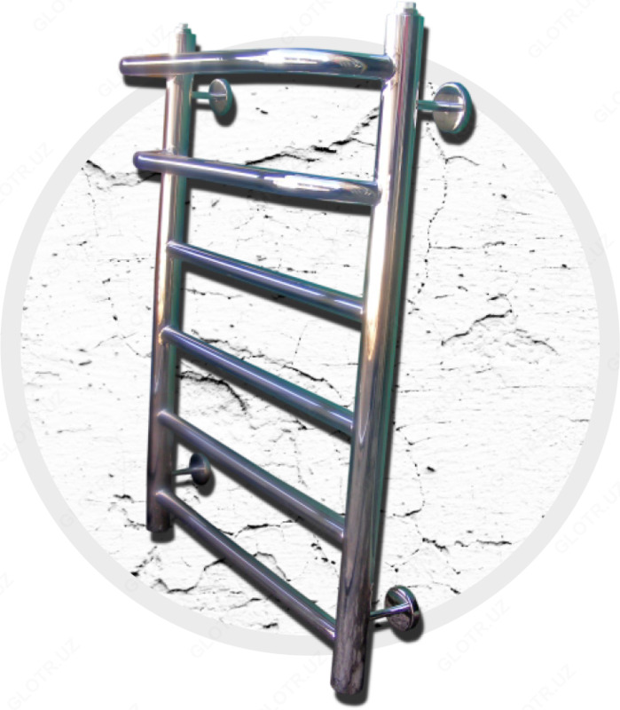 Полотенцесушитель (Лесенка 6) высота 60 см. по центру 44-46 см.