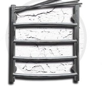 Issiq sochiq uchun temir yo'l Rainbow 4 + spinner