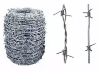 Проволока колючая оцинкованная