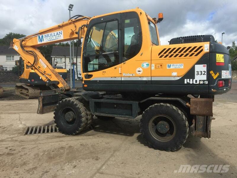 Hyundai markali g'ildirakli ekskavatorni ijaraga oling