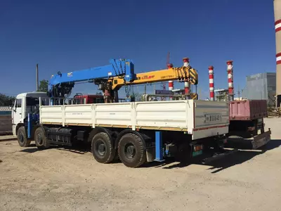 Yuk ko'tarish quvvati 16 tonna bo'lgan kran manipulyatorlarini ijaraga olamiz