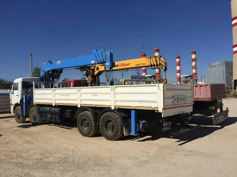 Yuk ko'tarish quvvati 16 tonna bo'lgan kran manipulyatorlarini ijaraga olamiz