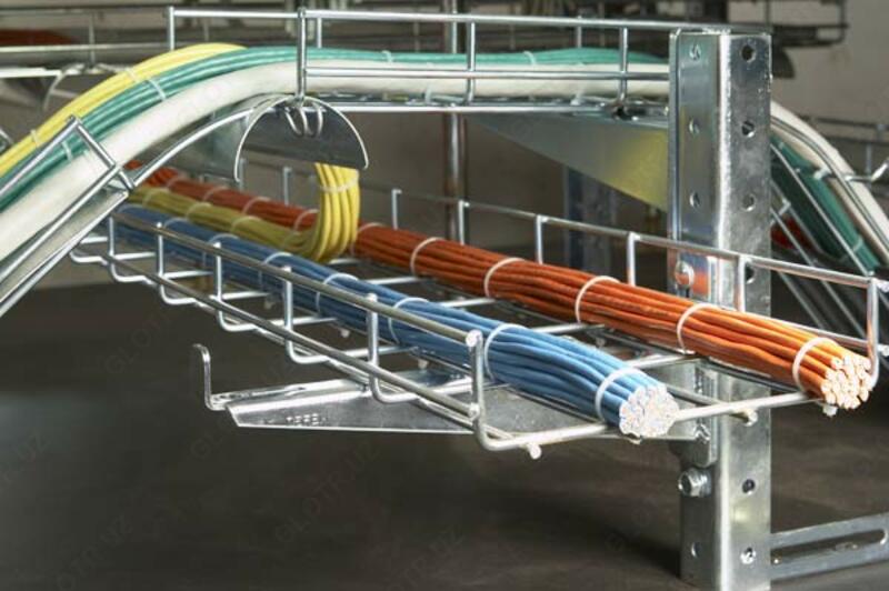 Кабельные лотки перфорированные