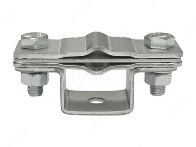 Держатель/зажим полоса - пруток оцинкованный