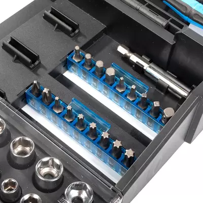 Набор НБ-63 (КВТ) Набор отверток с битами, 63 предмета, серия «МАСТЕР»