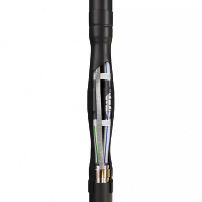 Муфта термоусаживаемая соединительная для кабеля с пластмассовой изоляцией 4ПСТ-Б-1-70...120 (для кабелей с броней)