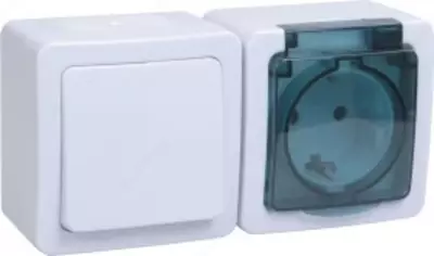 VS20-1-0-GPB kaliti 1kl o/u IP54 (asosiy rang: oq) HERMES PLUS