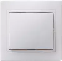 ВС10-1-0-КБ Выключатель 1кл 10А КВАРТА (белый)