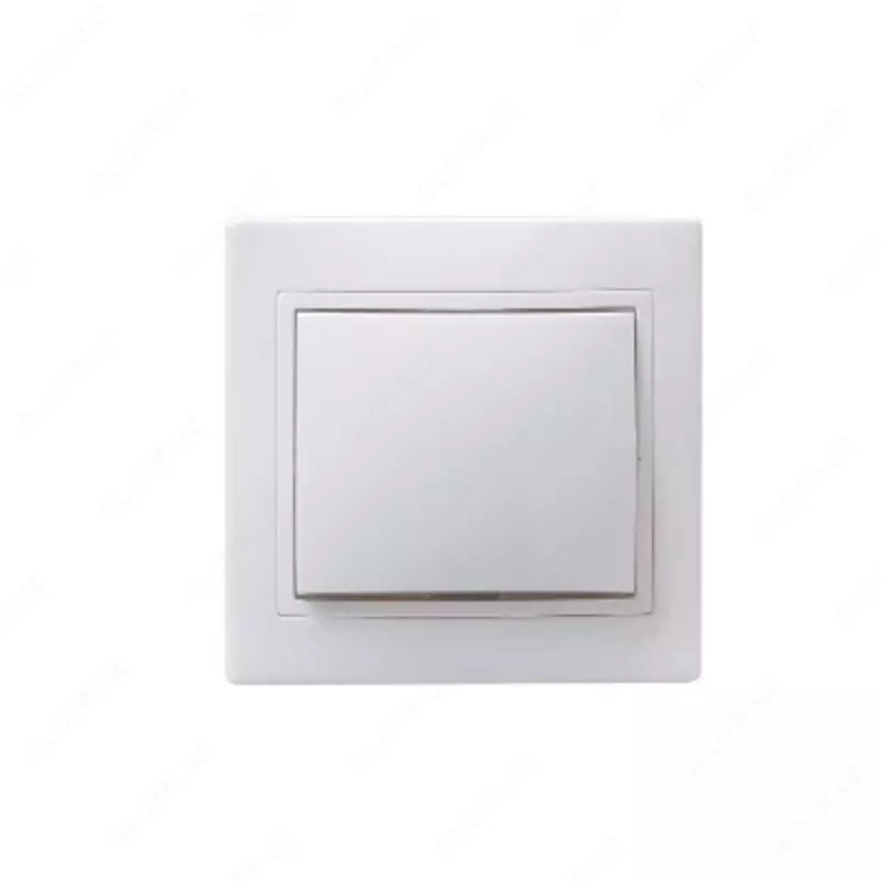 ВСп10-1-0-КБ Выключатель 1кл проход. 10А КВАРТА (белый)