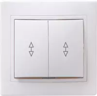 ВСп10-2-0-КБ Выключатель 2кл проход. 10А КВАРТА (белый) IEK - 14 300 сум