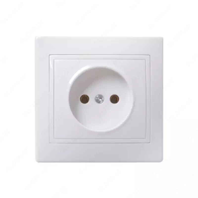 РС10-2-КБ Розетка 1местн. без з/к без защ.штор. 10А КВАРТА (белый)