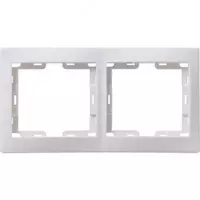 RG-2-KB Ramka 2 o'rindiqli. gorizont. QUART (oq)