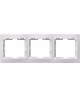 RG-2-KB Ramka 2 o'rindiqli. gorizont. QUART (oq)