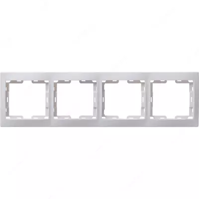 RG-2-KB Ramka 2 o'rindiqli. gorizont. QUART (oq)