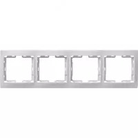 RG-2-KB Ramka 2 o'rindiqli. gorizont. QUART (oq)