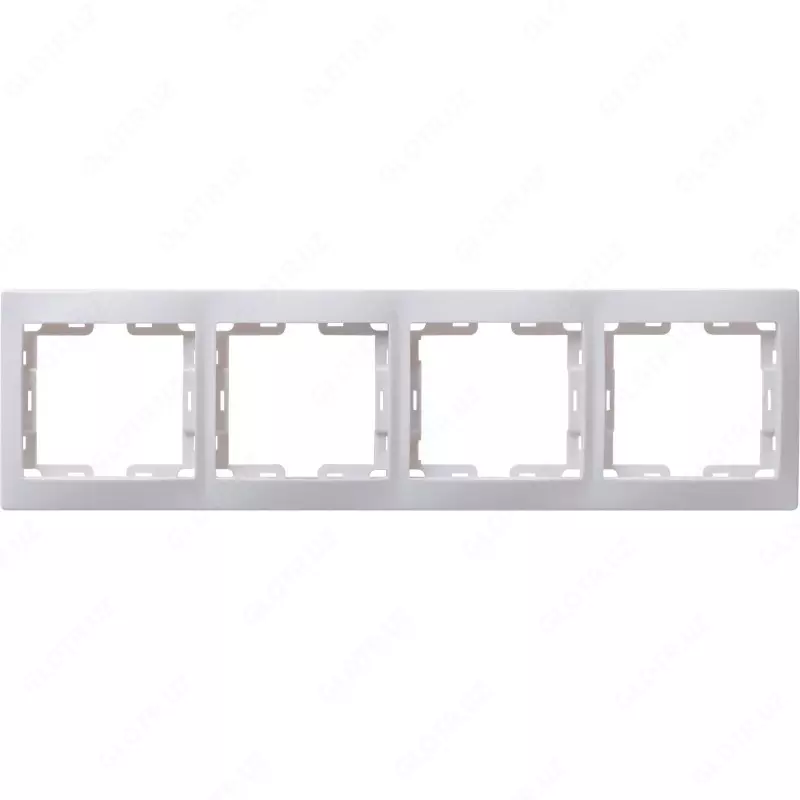 RG-2-KB Ramka 2 o'rindiqli. gorizont. QUART (oq)