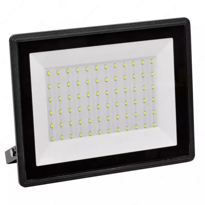 Прожектор СДО 06-100 светодиодный черный IP65 6500 K IEK