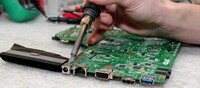 Ремонт/Замена разъема питания на материнской плате