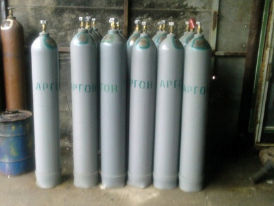Аргон газообразный 40л баллонах