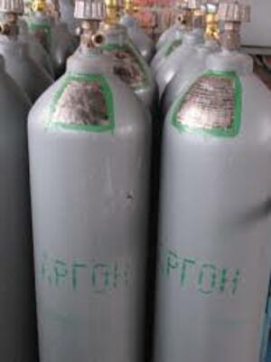 Аргон газообразный 40л баллонах