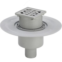 VIEGA Adventix Трап для ванной комнаты (штампованная решетка из нержавеющая сталь 1.4301) - 556914