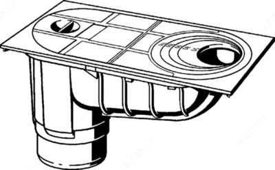 VIEGA Трап ливневого водостока - 586744 - от 402 000 сум / шт.