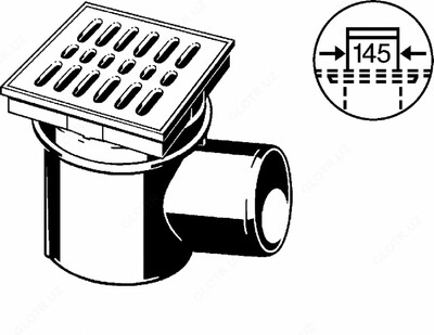 VIEGA Трап для подвалов - 106003 - от 200 000 сум / шт.