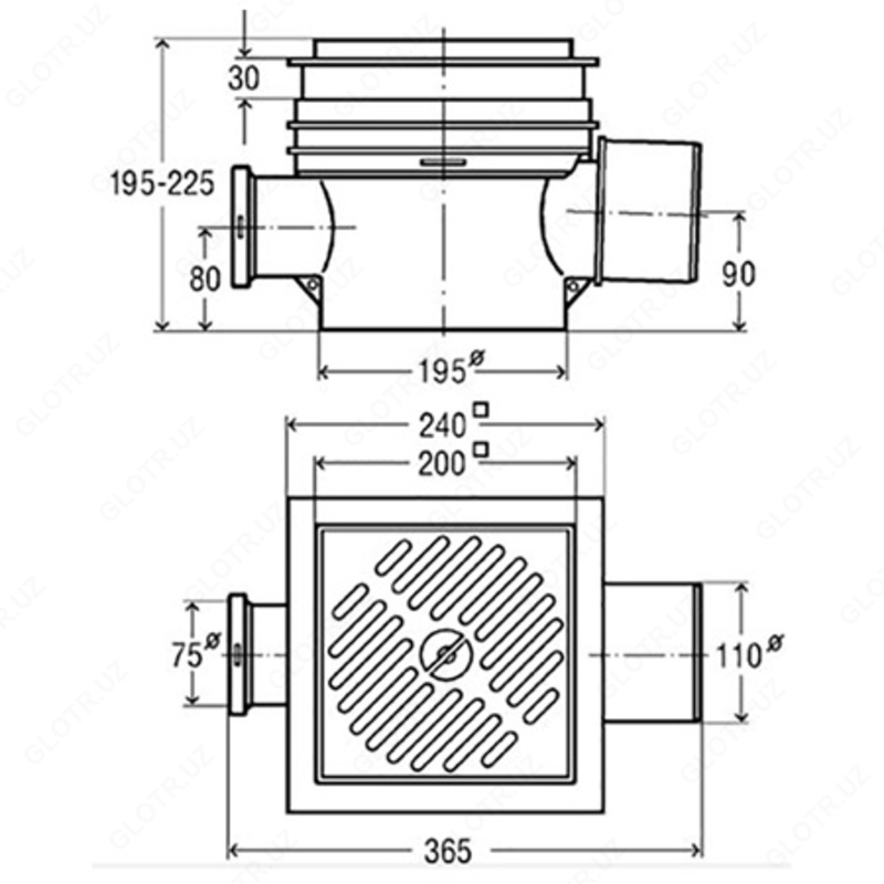 2 500 000 so'm 462963 Трап для подвалов Optifix 3
