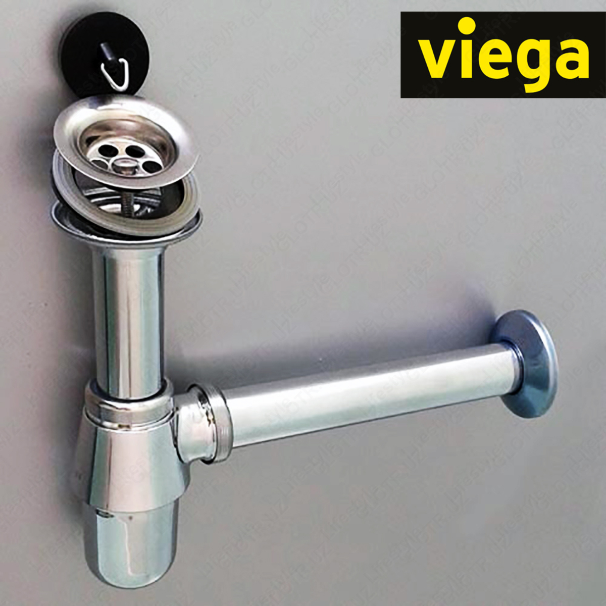 VIEGA Бутыличный сифон (хромированная латунь)_102845 в Ташкент