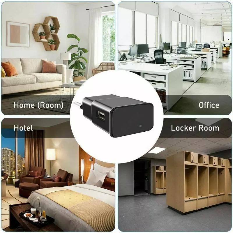  USB адаптер со скрытой WiFi FULL HD камерой Камера наблюдения