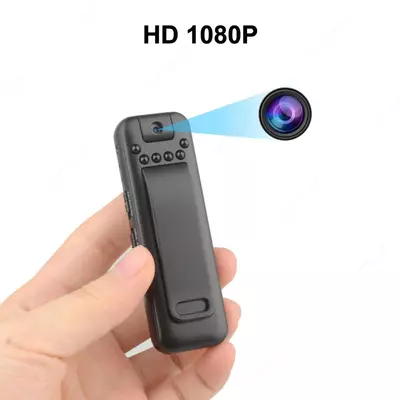 Мини боди камера Full HD с ночным*видением. 8mpx mini / bodi kamera body
