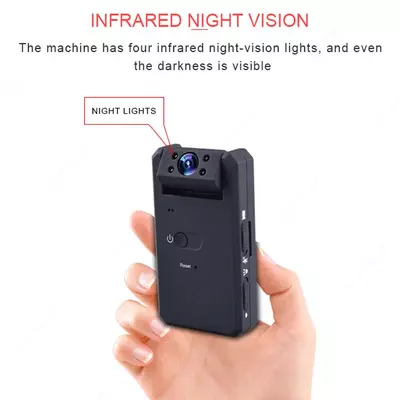 1 136 506.9 сум / шт. WiFi Мини боди видео камера Full HD 1080P с ночным видением. Body Camera- Bodi kamera. Скрытая камера в Ташкенте