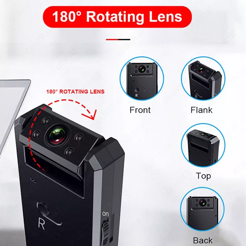 Tungi ko'rinishga ega Full HD 1080P Mini videokamera. Toshkentdagi yashirin kamera - Mini camera diy