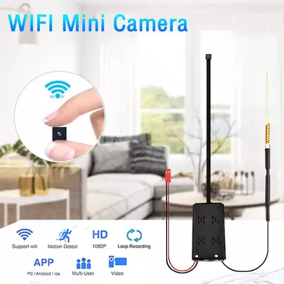 DIY IP WiFi мини скрытая камера Full HD 1080P видео камера в Ташкенте mini kamera Только в розницу