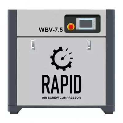 Винтовые компрессоры марки Rapid с инвертором модель WBV 75