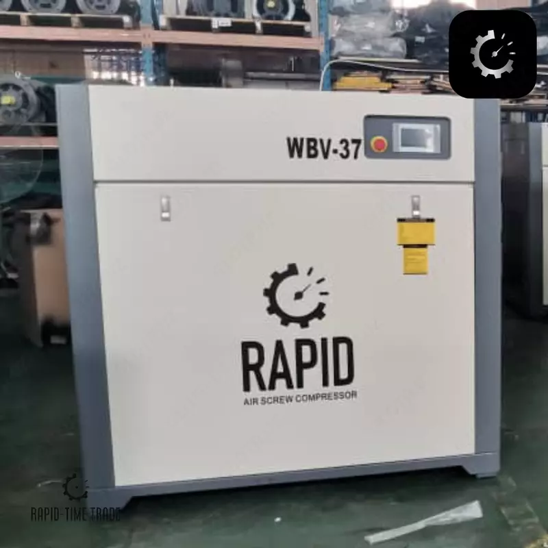 Винтовые компрессоры марки Rapid с инвертором модель WBV37 - по запросу