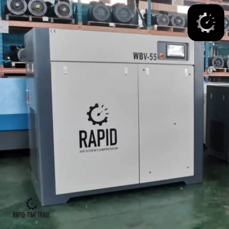  Винтовые компрессоры марки Rapid с инвертором модель WBV55 - 